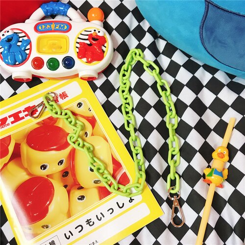 Colored Harajuku Key Chain