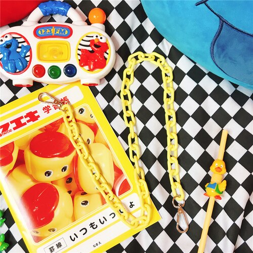 Colored Harajuku Key Chain