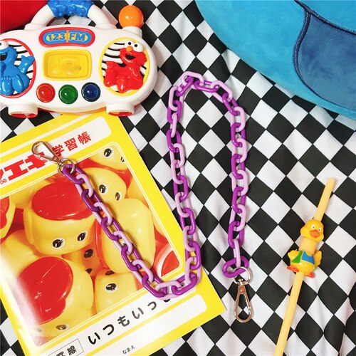 Colored Harajuku Key Chain