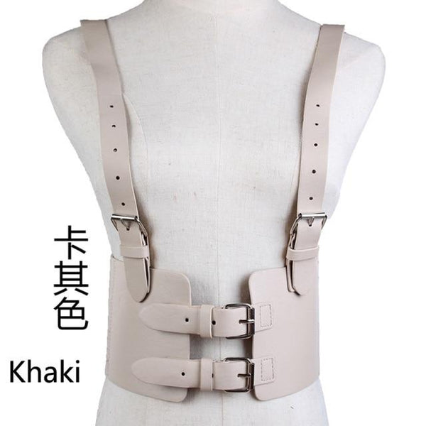 PU Leather Body Belt Harness