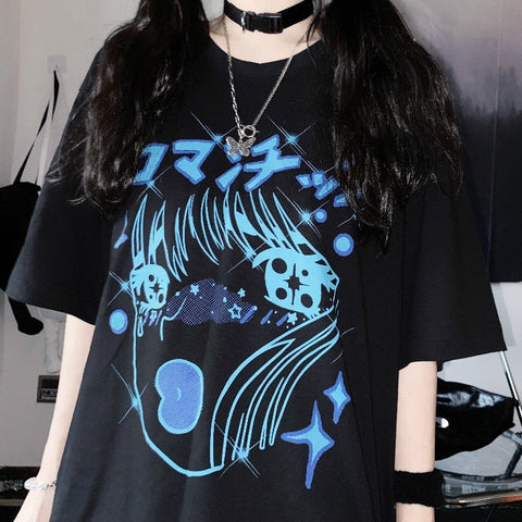 Gothic Fashion Graphic T-shirt