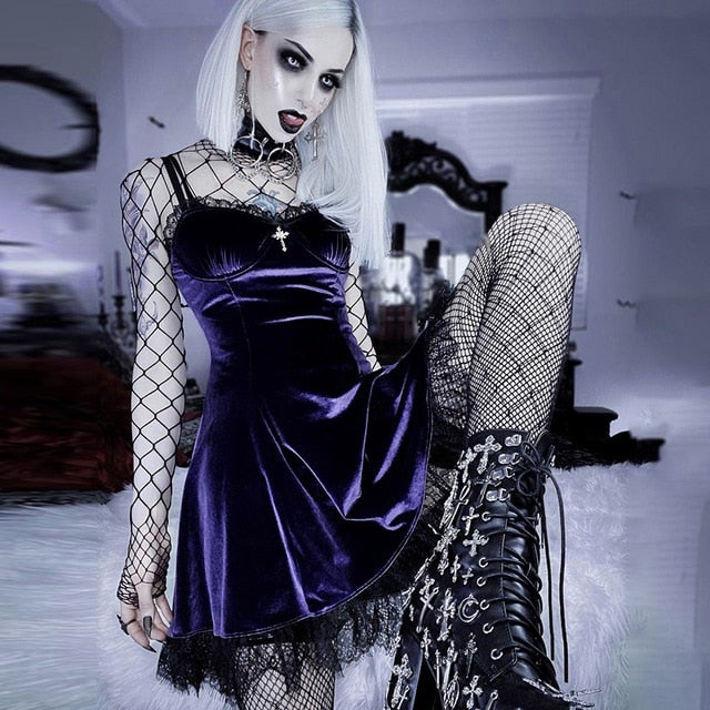 Sexy Velvet Lolita Dress