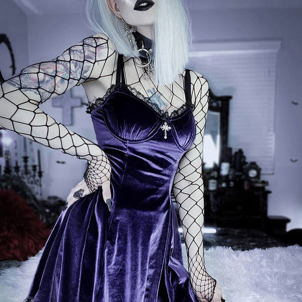 Sexy Velvet Lolita Dress