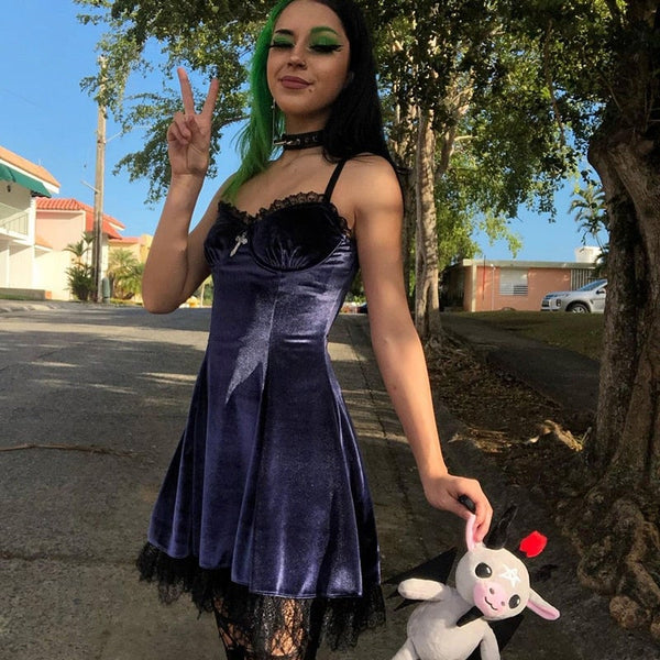 Sexy Velvet Lolita Dress