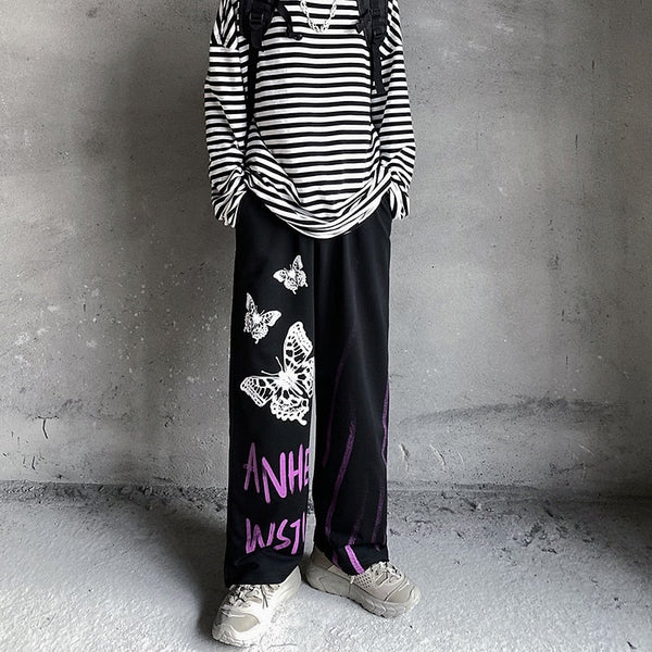 Harajuku Printed Unisex Pants