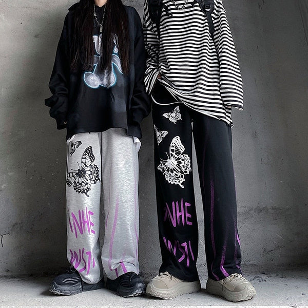 Harajuku Printed Unisex Pants