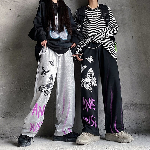 Harajuku Printed Unisex Pants