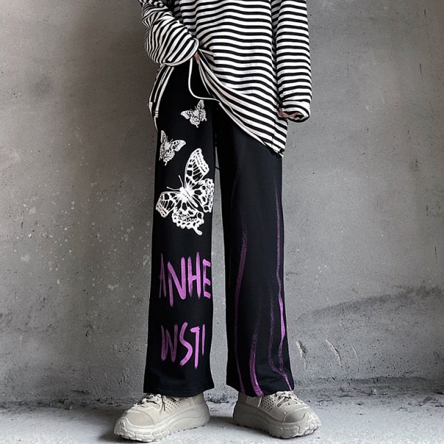 Harajuku Printed Unisex Pants