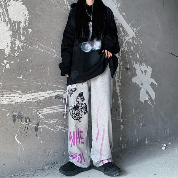 Harajuku Printed Unisex Pants