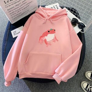 Cute Frog Oversized Hoodies