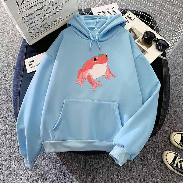 Cute Frog Oversized Hoodies