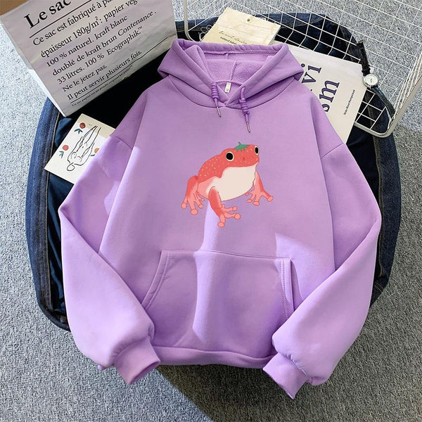 Cute Frog Oversized Hoodies