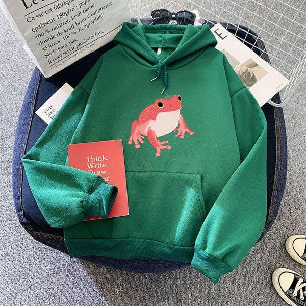 Cute Frog Oversized Hoodies