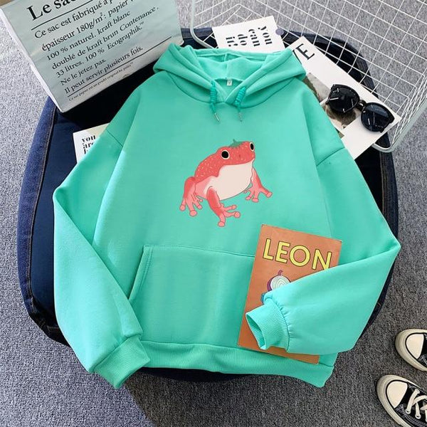 Cute Frog Oversized Hoodies