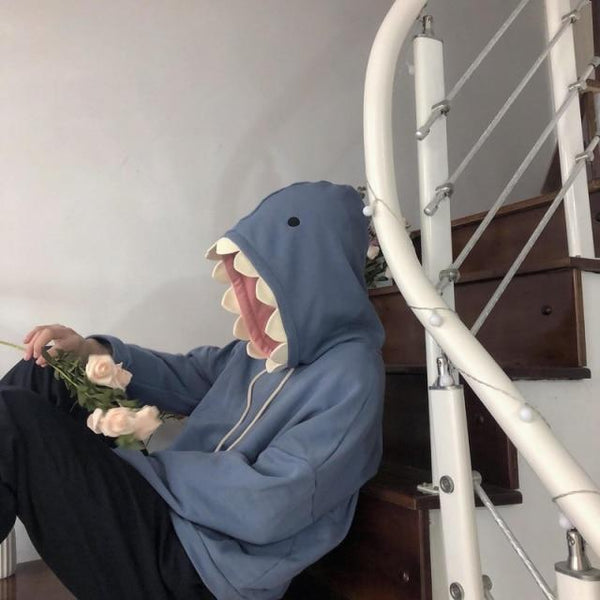 Tommy the Shark Kawaii Oversized Hoodies | NEW