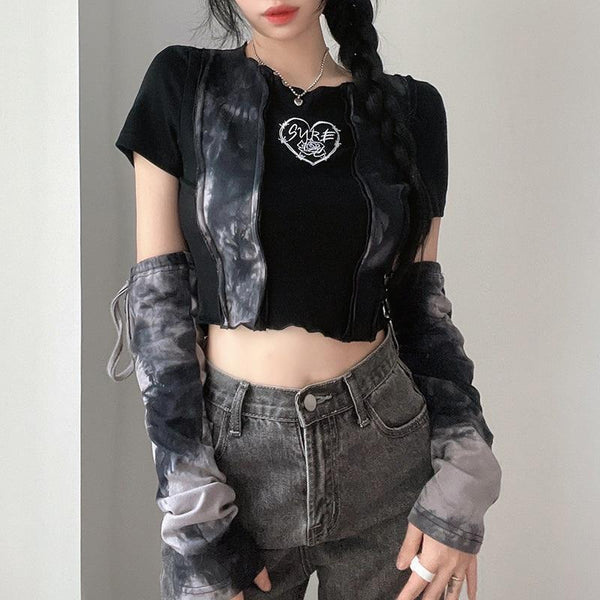 Rebel Heart Top & Gloves Set