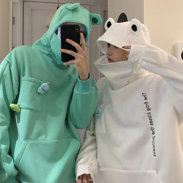 Frog Hood Oversized Hoodie *EXCLUSIVE*