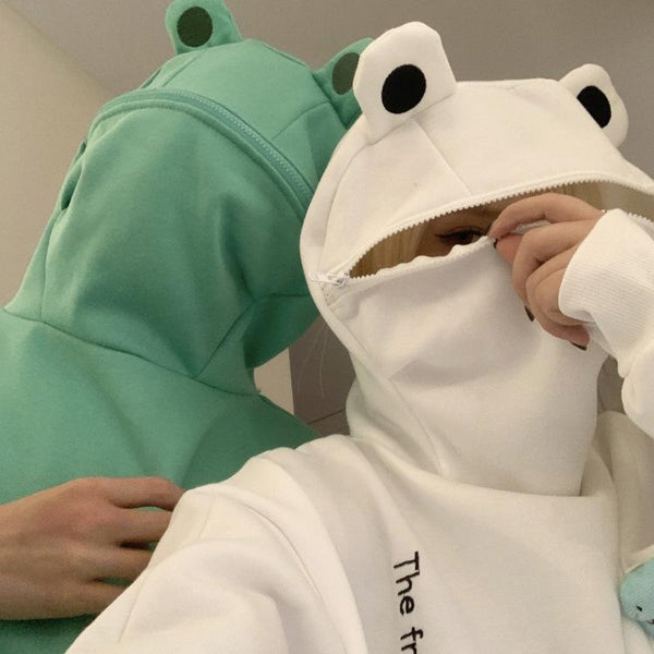 Frog Hood Oversized Hoodie *EXCLUSIVE*