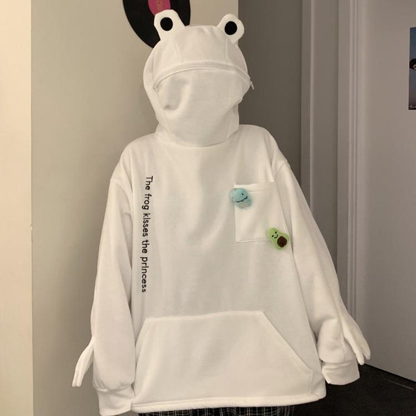 Frog Hood Oversized Hoodie *EXCLUSIVE*