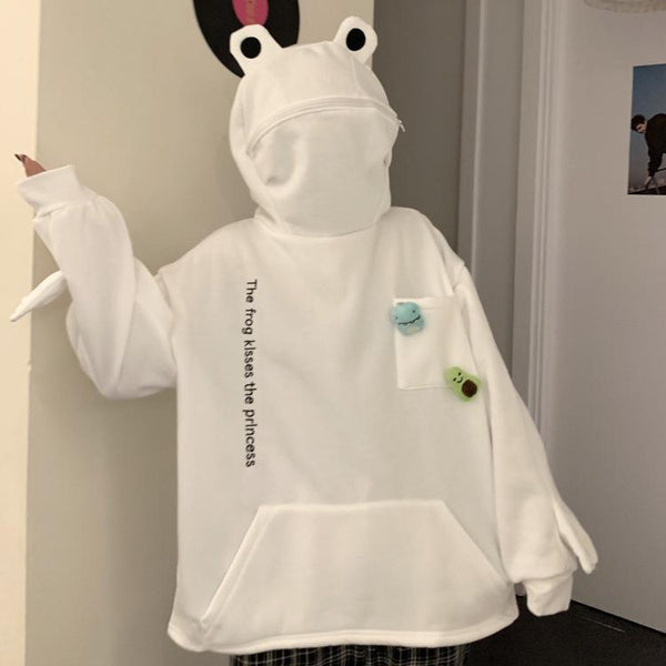 Frog Hood Oversized Hoodie *EXCLUSIVE*