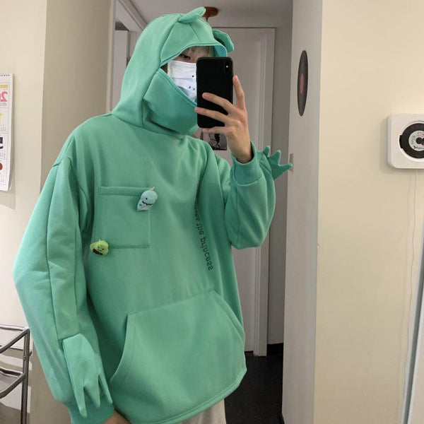 Frog Hood Oversized Hoodie *EXCLUSIVE*