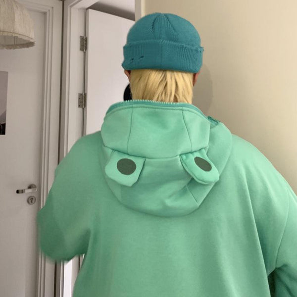 Frog Hood Oversized Hoodie *EXCLUSIVE*