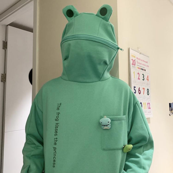 Frog Hood Oversized Hoodie *EXCLUSIVE*