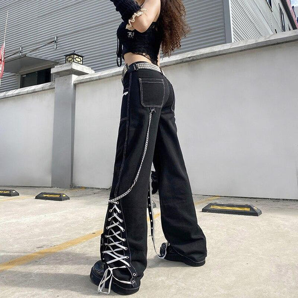 Lace Me Up Pants