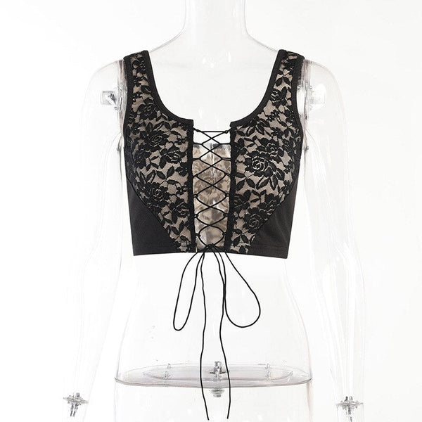 'Hecate' Lace Top