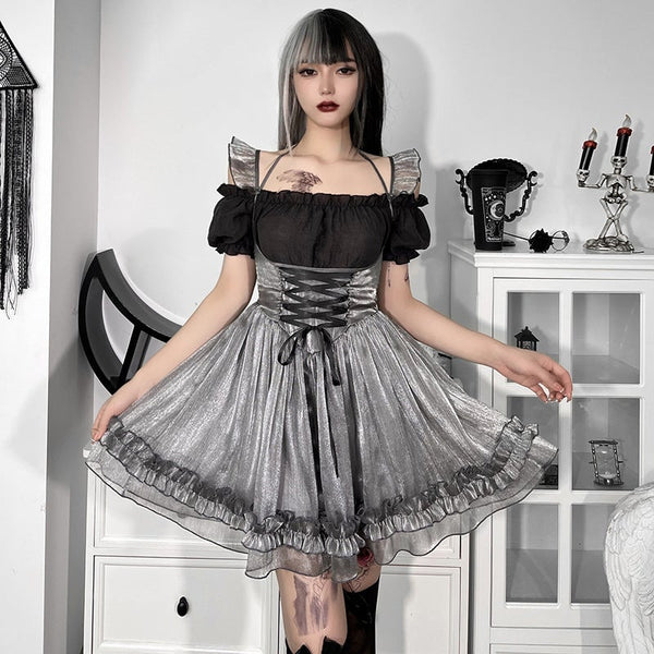 Cosmic Lolita Babydoll Dress