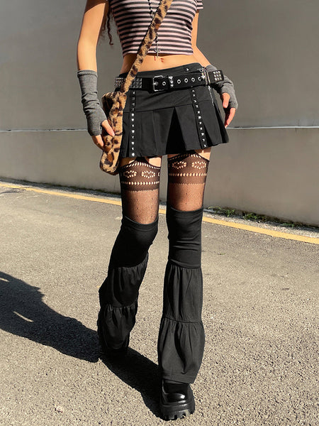 Bad Behavior Skirt & Leg Warmers Set