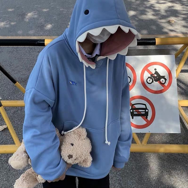 Tommy the Shark Kawaii Oversized Hoodies | NEW