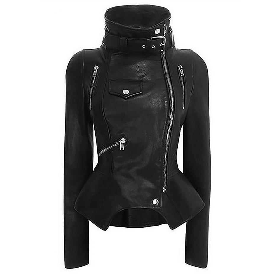 Women Motorcycle Jackets / What to Wear to a concert / Rock Style Black Jacket