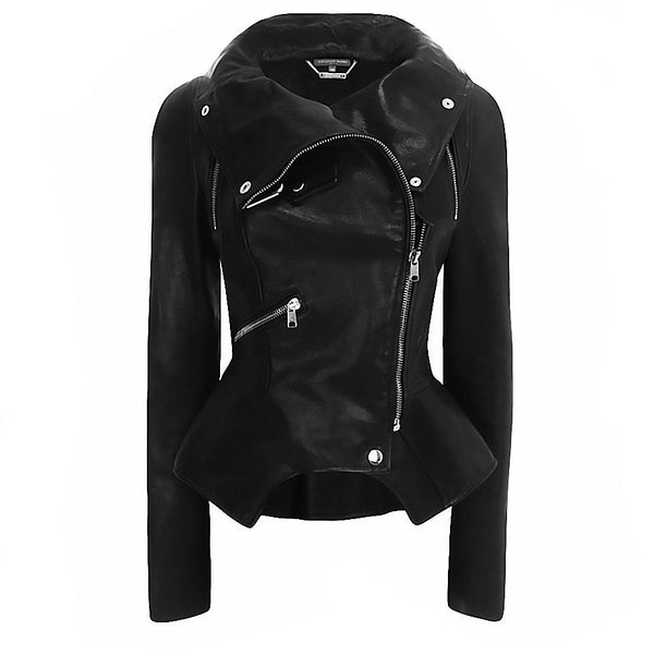 Women Motorcycle Jackets / What to Wear to a concert / Rock Style Black Jacket